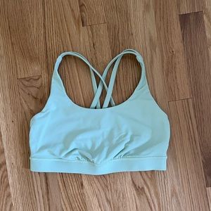 Lululemon Creamy Mint Energy Bra size 6